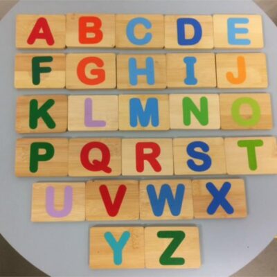 EverEarth Bamboo Letters