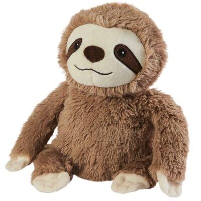 Brown Sloth Heat and Cool Soft Toy