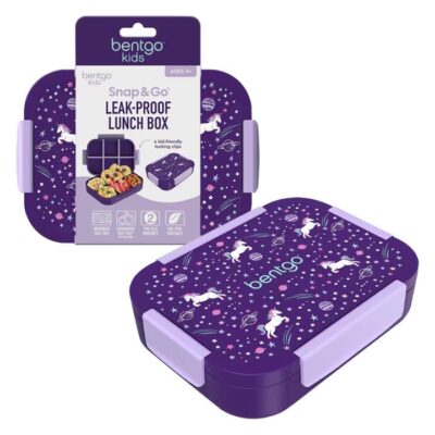Bentgo Kid's Snap & Go Lunch Box - Unicorn