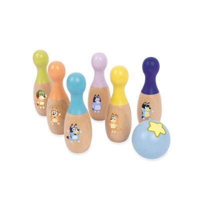 Bluey Wooden Character Skittles