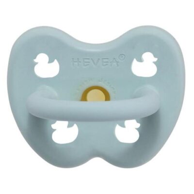 Hevea Orthodontic Teat Pacifier Baby Blue (0 to 3M)