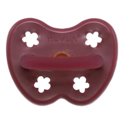 Hevea Orthodontic Teat Pacifier Ruby (3 to 36M)