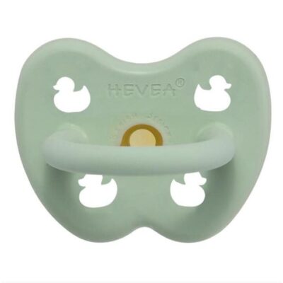 Hevea Round Teat Pacifiers Mellow Mint (0 to 3M)