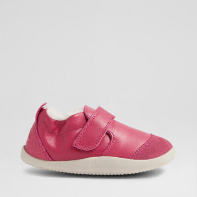 Xp Marvel Arctic Infant Cerise Leather Flat Shoes