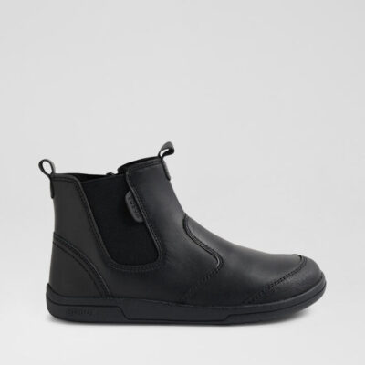 Kp Jodhpur 2 Junior Black Leather Ankle Boots