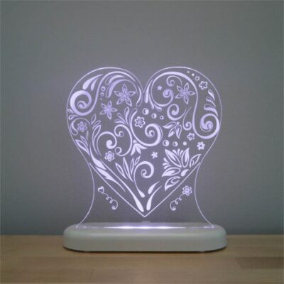 Aloka LED Sleepy Light Loveheart