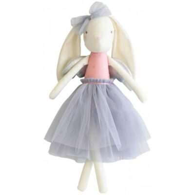 Alimrose Silver Angel Bunny