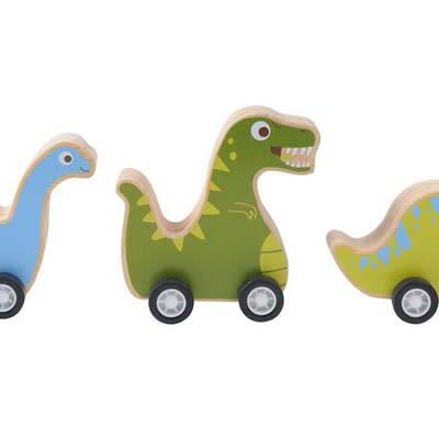 Tiger Tribe Pull Back Dinosaur