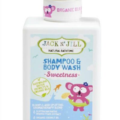 Jack N' Jill Shampoo and Body Wash 300ml Sweetness