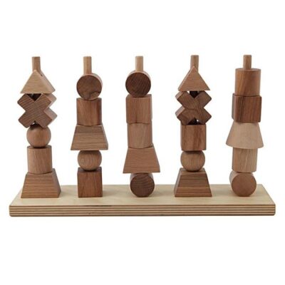 Wooden Story Natural Stacking Toy