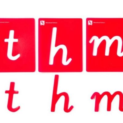 Alphabet Lowercase Stencils Pkt 26 (Vic,WA,SA&NT)