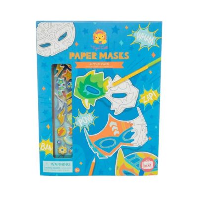 Tiger Tribe Paper Masks Action Pack