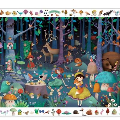 Djeco Observe Enchanted Forest 100pc