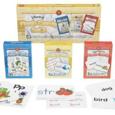 Literacy Flash Cards Set of 3