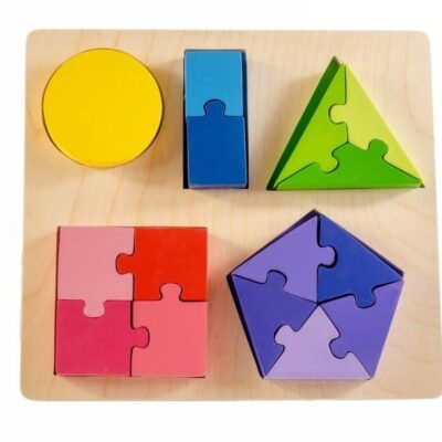 Kiddie Connect Jigsaw Shape Fraction Puzzle