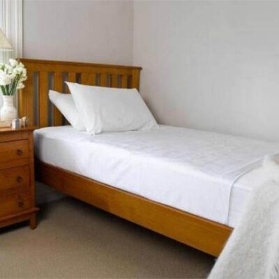 Brolly Sheets Waterproof Queen Sheet Protector White