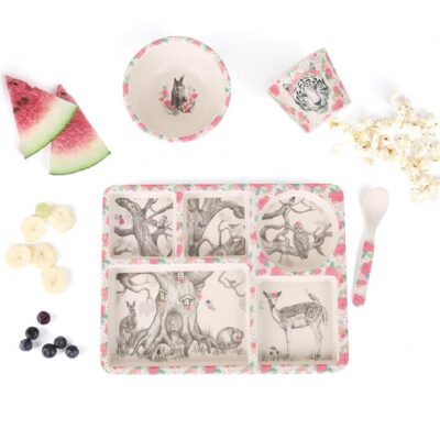 Love Mae Divided Plate Enchanted Forest