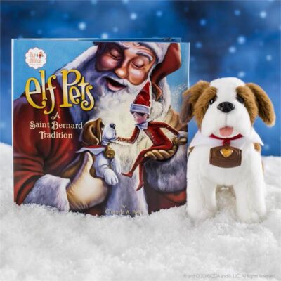 Elf Pets A Saint Bernard Tradition