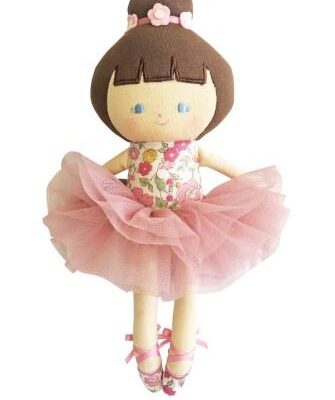 Alimrose Baby Ballerina Doll Rose Garden