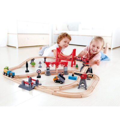 Hape Busy City Rail Set